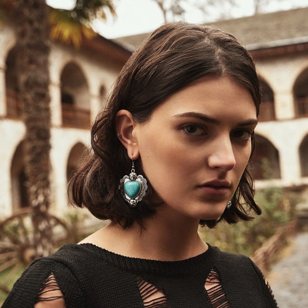 Cross My Heart Earrings